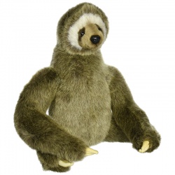 Hansa 3 Toed Sloth Plush Soft Toy Animal